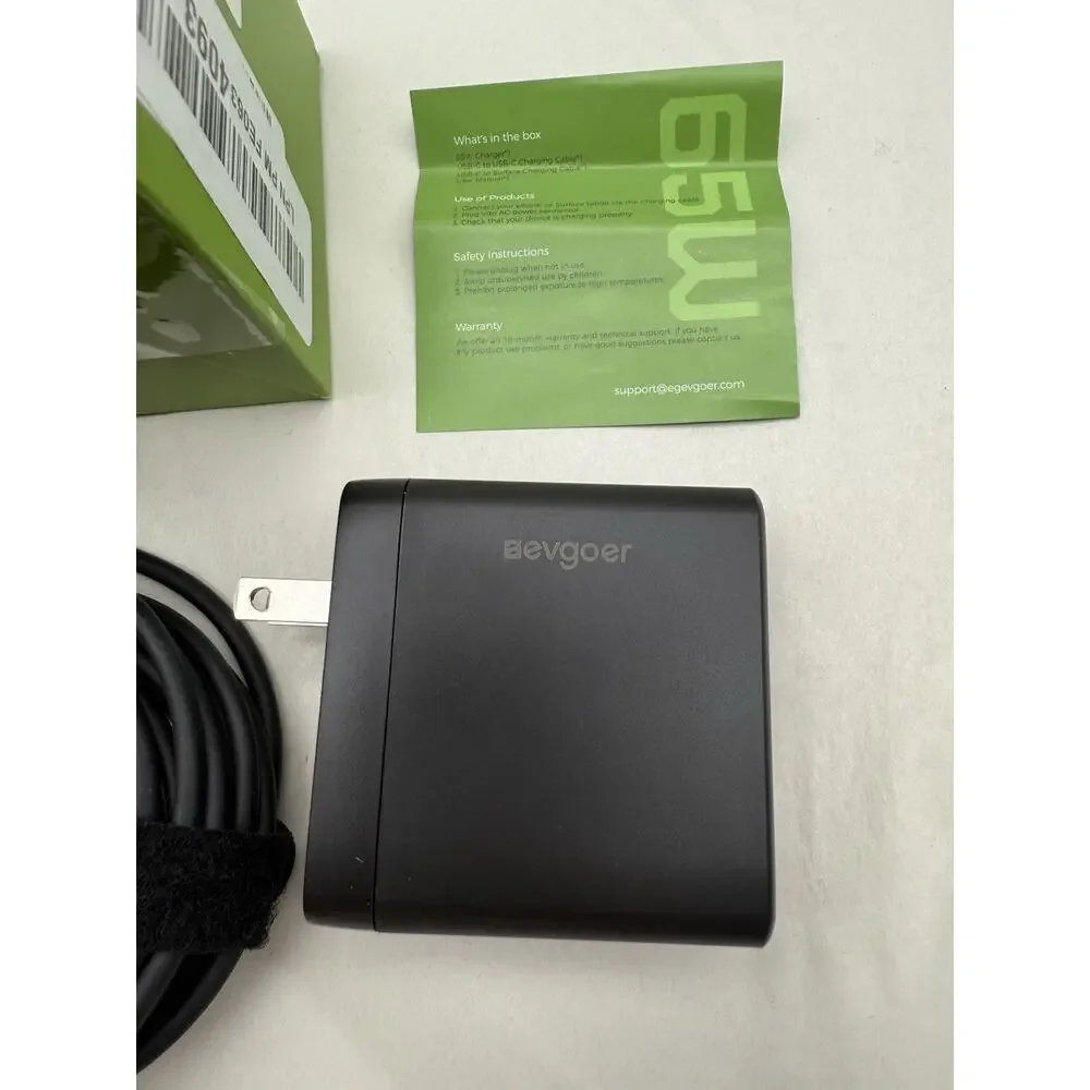 2 in 1 65W Laptop & phone Charger, For Microsoft Windows Surface Charger *READ..
